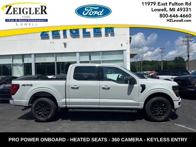 Gray 2024 Ford F-150 XLT for sale in Lowell, MI