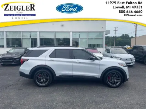 White 2026 Ford Explorer ST for sale in Lowell, MI
