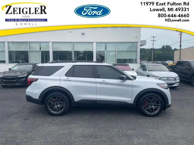White 2026 Ford Explorer ST for sale in Lowell, MI