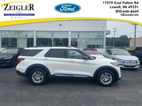 White 2025 Ford Explorer Active for sale in Lowell, MI