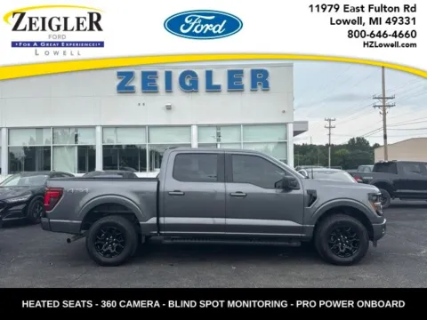 Gray 2024 Ford F-150 XLT for sale in Lowell, MI