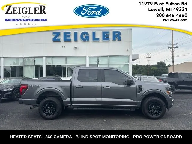 Gray 2024 Ford F-150 XLT for sale in Lowell, MI