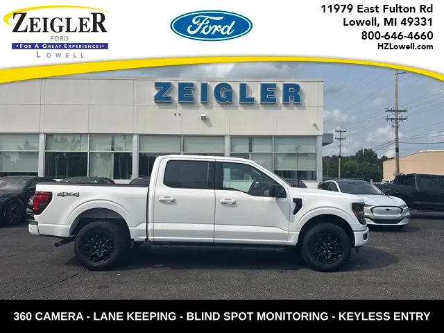 White 2024 Ford F-150 XLT for sale in Lowell, MI