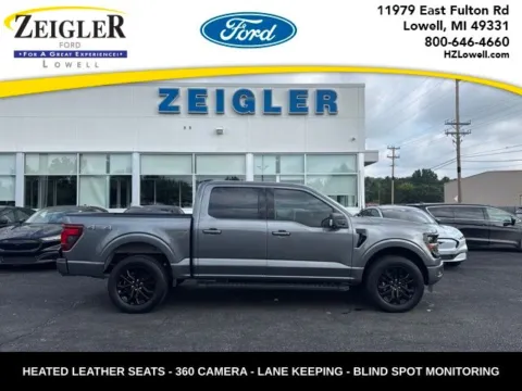 Gray 2024 Ford F-150 XLT for sale in Lowell, MI