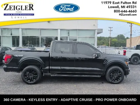 Black 2024 Ford F-150 XLT for sale in Lowell, MI