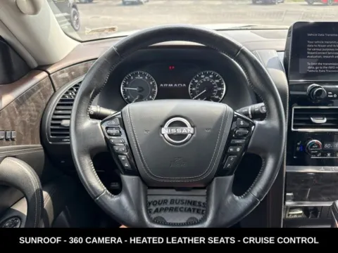 Another view of 2022 Nissan Armada Platinum for sale in Lowell, MI at Zeigler Ford of Lowell