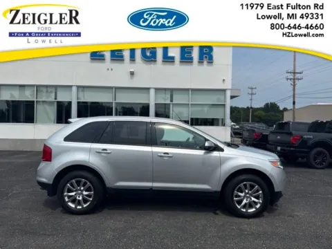 Silver 2013 Ford Edge SEL for sale in Lowell, MI