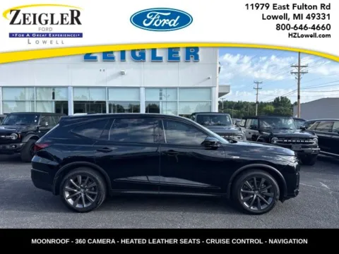 Black 2025 Acura MDX A-Spec for sale in Lowell, MI
