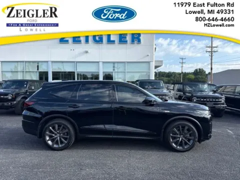 Black 2025 Acura MDX A-Spec for sale in Lowell, MI