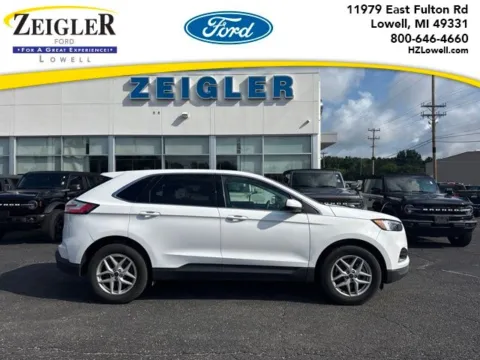 White 2024 Ford Edge SEL for sale in Lowell, MI