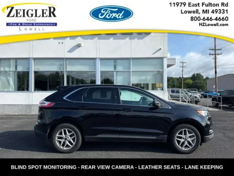 Black 2024 Ford Edge SEL for sale in Lowell, MI