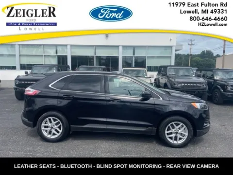 Black 2024 Ford Edge SEL for sale in Lowell, MI