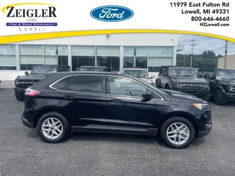 Black 2024 Ford Edge SEL for sale in Lowell, MI
