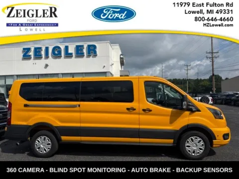 Yellow 2026 Ford Transit-350 XLT for sale in Lowell, MI