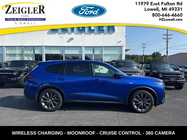 Blue 2025 Acura MDX A-Spec for sale in Lowell, MI