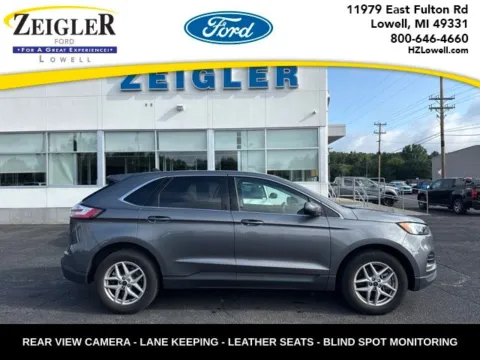 Gray 2024 Ford Edge SEL for sale in Lowell, MI