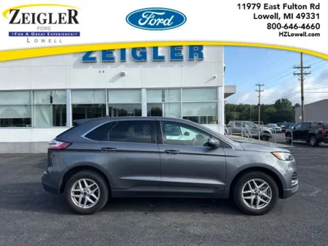 Gray 2024 Ford Edge SEL for sale in Lowell, MI