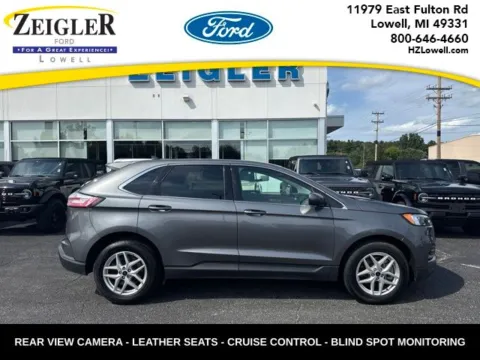 Gray 2024 Ford Edge SEL for sale in Lowell, MI