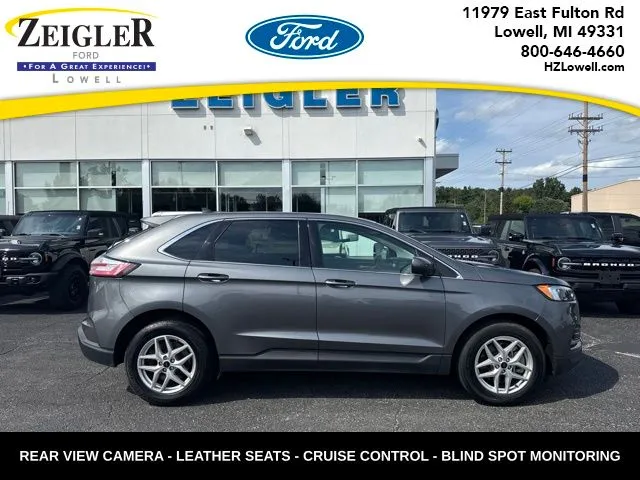 Gray 2024 Ford Edge SEL for sale in Lowell, MI