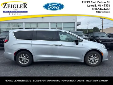 Silver 2024 Chrysler Pacifica Touring L for sale in Lowell, MI