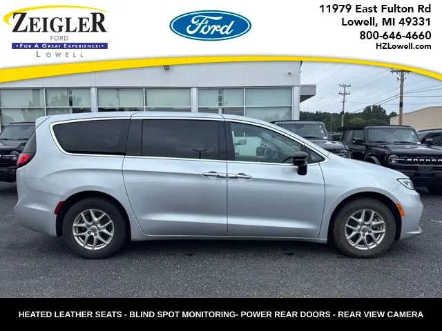 Silver 2024 Chrysler Pacifica Touring L for sale in Lowell, MI