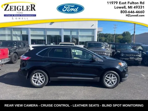 Black 2024 Ford Edge SEL for sale in Lowell, MI