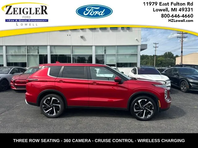 Red 2024 Mitsubishi Outlander SE for sale in Lowell, MI