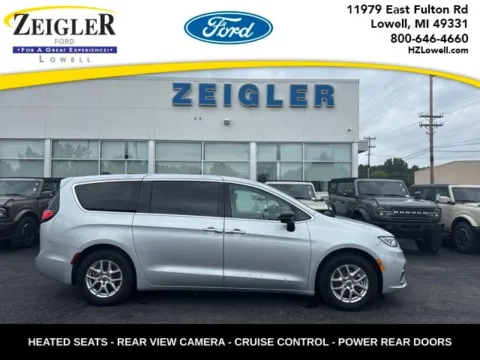 Silver 2024 Chrysler Pacifica Touring L for sale in Lowell, MI