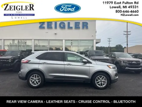 Silver 2024 Ford Edge SEL for sale in Lowell, MI