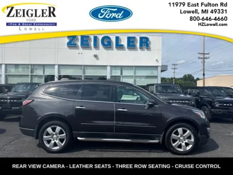Gray 2017 Chevrolet Traverse Premier for sale in Lowell, MI