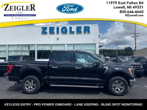 Black 2023 Ford F-150 XLT for sale in Lowell, MI
