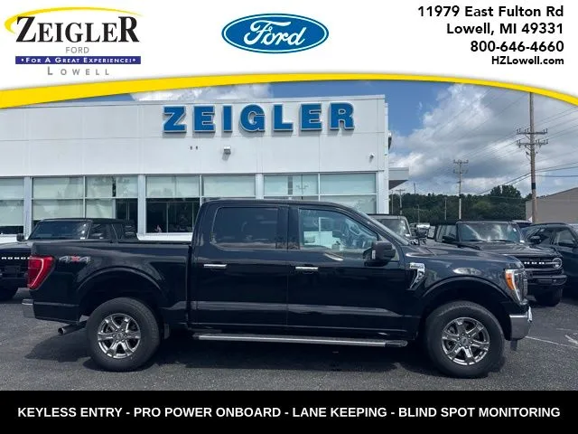 Black 2023 Ford F-150 XLT for sale in Lowell, MI