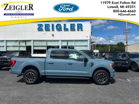 Blue 2023 Ford F-150 XLT for sale in Lowell, MI