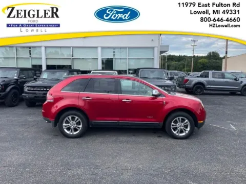 Red 2010 Lincoln MKX for sale in Lowell, MI