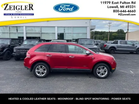Red 2010 Lincoln MKX for sale in Lowell, MI