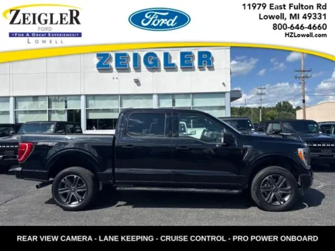 Black 2023 Ford F-150 XLT for sale in Lowell, MI
