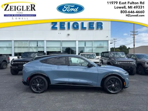 Blue 2023 Ford Mustang Mach-E California Route 1 for sale in Lowell, MI