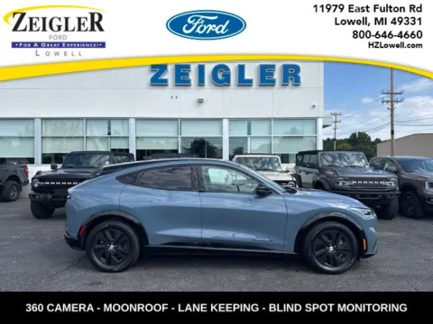 Blue 2023 Ford Mustang Mach-E California Route 1 for sale in Lowell, MI