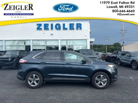 Blue 2023 Ford Edge SEL for sale in Lowell, MI