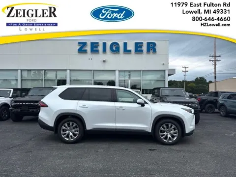White 2026 Toyota Grand Highlander Platinum for sale in Lowell, MI