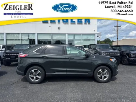 Green 2024 Ford Edge SEL for sale in Lowell, MI