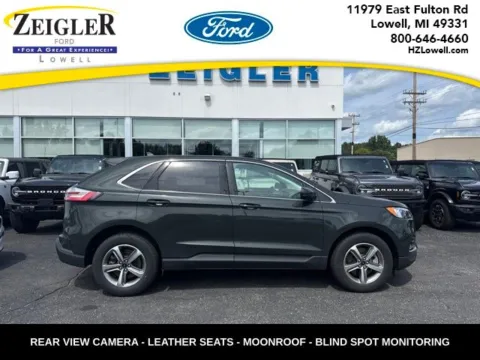 Green 2024 Ford Edge SEL for sale in Lowell, MI