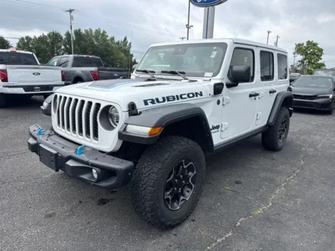 Another view of 2021 Jeep Wrangler Unlimited Rubicon 4xe for sale in Lowell, MI at Zeigler Ford of Lowell
