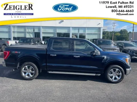 Blue 2023 Ford F-150 XLT for sale in Lowell, MI