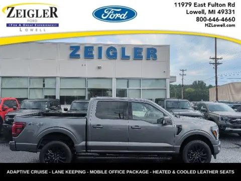 Gray 2024 Ford F-150 Lariat for sale in Lowell, MI
