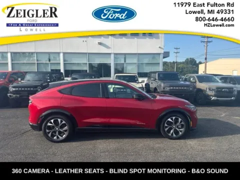 Red 2023 Ford Mustang Mach-E Premium for sale in Lowell, MI