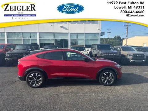 Red 2023 Ford Mustang Mach-E Premium for sale in Lowell, MI