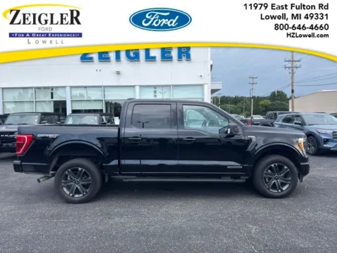 Black 2023 Ford F-150 XLT for sale in Lowell, MI