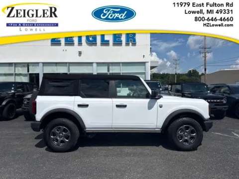 White 2025 Ford Bronco Big Bend for sale in Lowell, MI