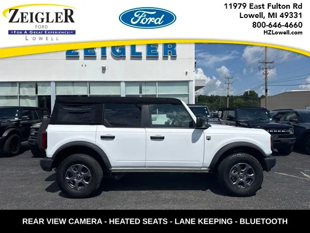 White 2025 Ford Bronco Big Bend for sale in Lowell, MI